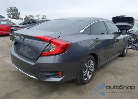 2019 Honda Civic Lx из США, поврежденный, VIN 2HGFC2F63KH529743